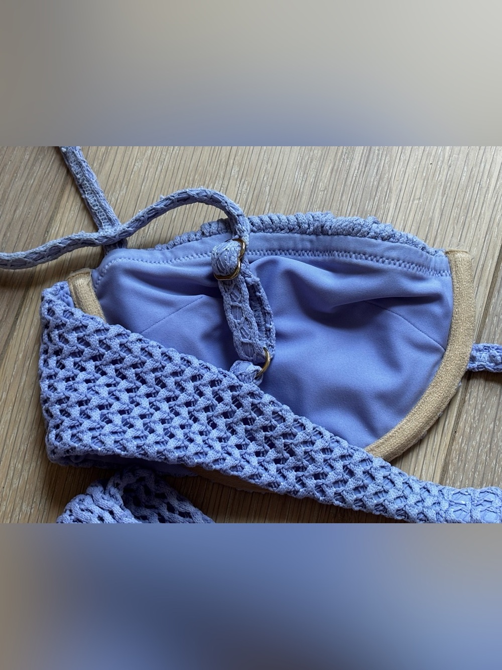 Montce Lavender Crochet Bikini Set - Picture 7 of 7